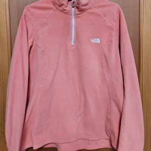 North Face coral fleece sweater women's xl